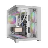 CASE GAMDIAS AURA GC10M V2 ARGB WHITE – MICRO TOWER | 3 FAN ARGB | GPU 400MM